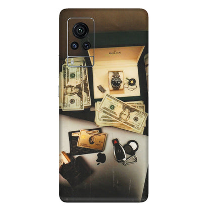 VIVO Z/V/X/T/U/S Series Phone Skins (All Models) - Luxury Lifestyle - Transparent Finish (T-11) Vivo X60 Pro
