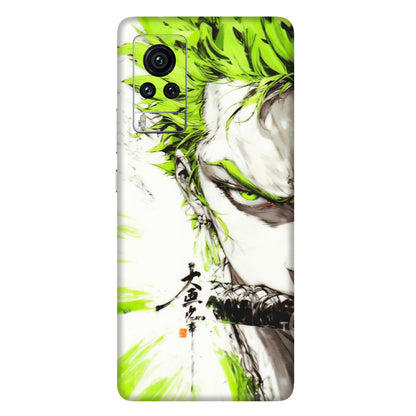 VIVO Z/V/X/T/U/S Series Phone Skins (All Models) - Roro Taku Anime - Transparent Finish (T-18) Vivo X60 Pro