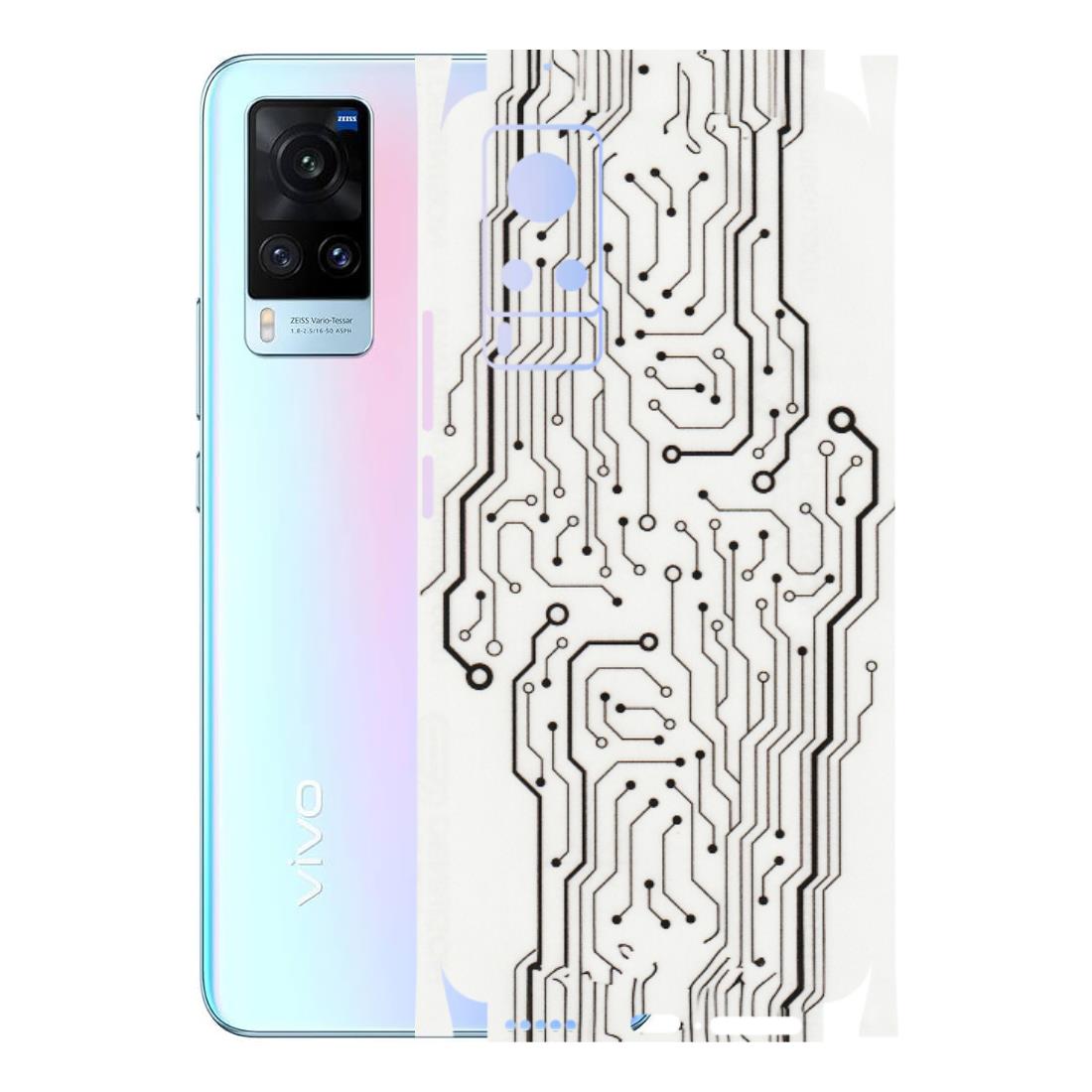 VIVO Z/V/X/T/U/S Series Phone Skins (All Models) - Tech Circuits - Transparent Finish (T-03) Vivo X60