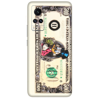 VIVO Z/V/X/T/U/S Series Phone Skins (All Models) - Five Hundred Dollar Duck - Transparent Finish (T-15) Vivo X60