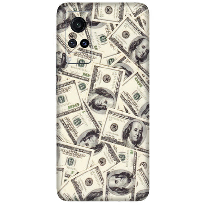 VIVO Z/V/X/T/U/S Series Phone Skins (All Models) - Dollar Lover - Transparent Finish (T-17) Vivo X60