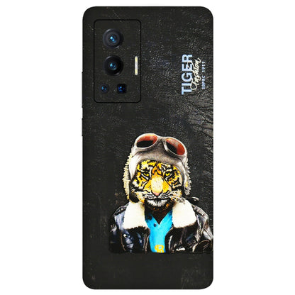 VIVO Z/V/X/T/U/S Series Phone Skins (All Models) - Rider Tiger - 3D Embossed Finish (L-113) Vivo X70 Pro (5G)