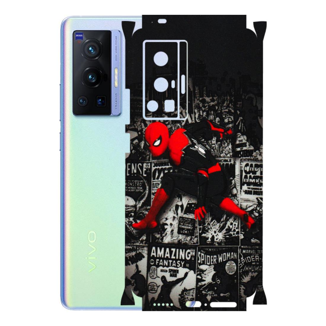 VIVO Z/V/X/T/U/S Series Phone Skins (All Models) - SpiderMan New - 3D Embossed Finish (L-162) Vivo X70 Pro (5G)