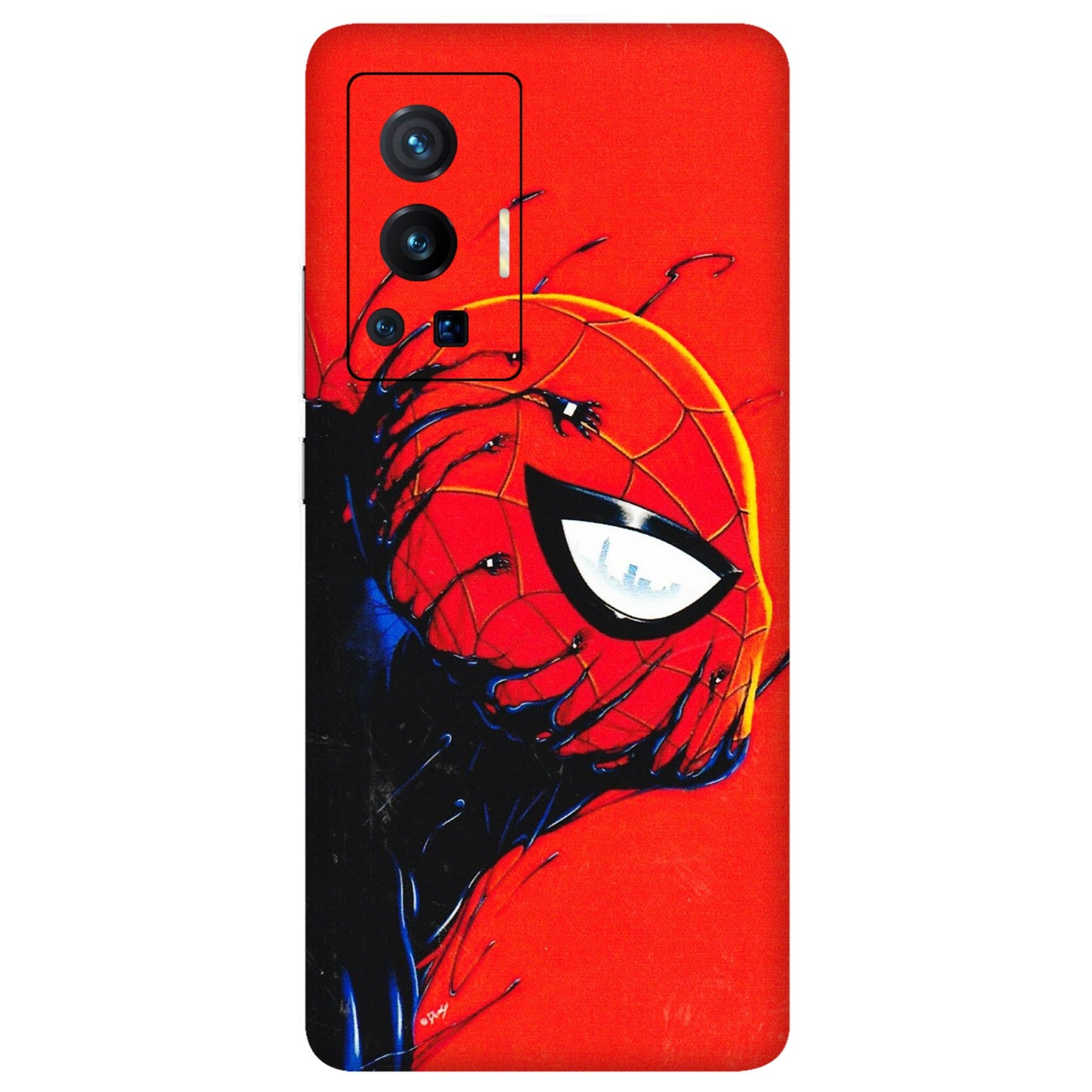 VIVO Z/V/X/T/U/S Series Phone Skins (All Models) - Spiderman Face Venom - 3D Embossed Finish (L-165) Vivo X70 Pro (5G)