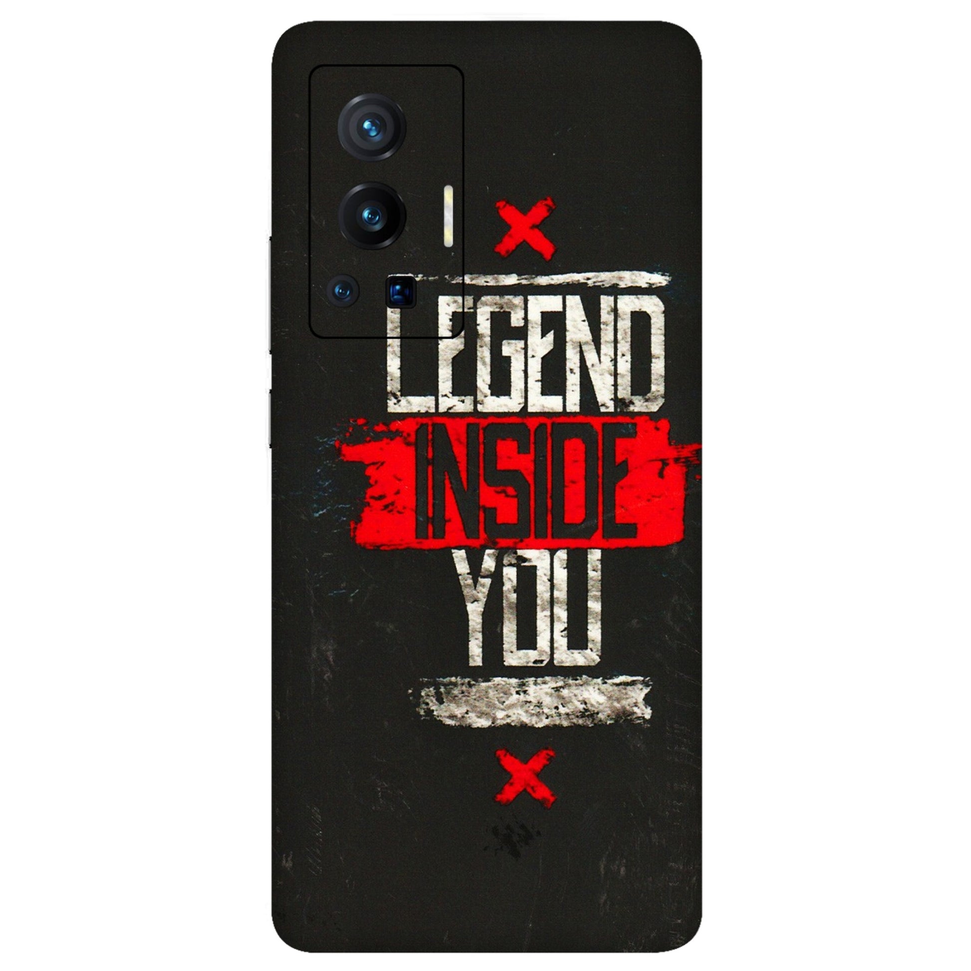 VIVO Z/V/X/T/U/S Series Phone Skins (All Models) - Legend Inside You - 3D Embossed Finish (L-186) Vivo X70 Pro (5G)