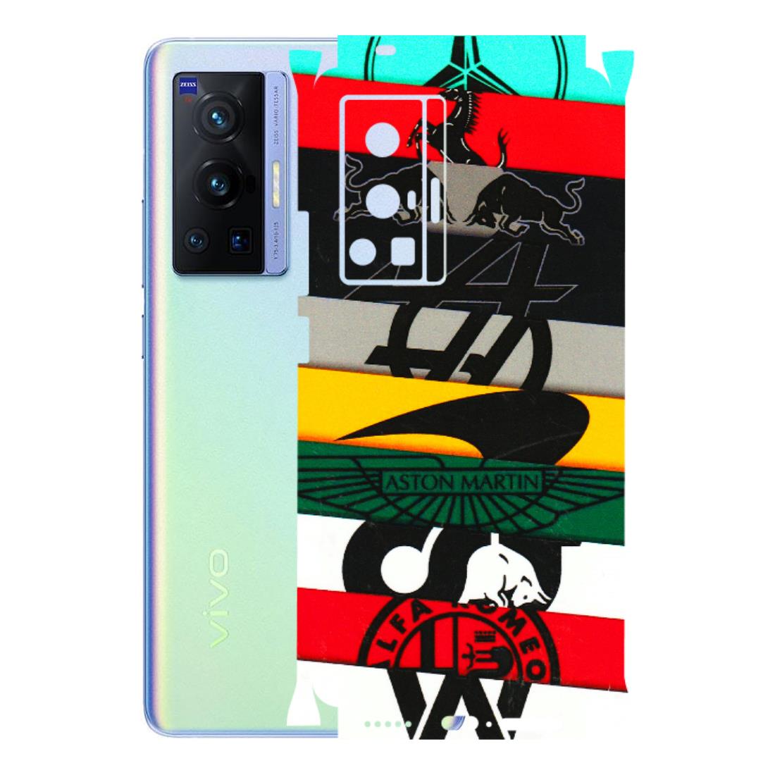 VIVO Z/V/X/T/U/S Series Phone Skins (All Models) - Multi Designer Brands - 3D Embossed Finish (L-187) Vivo X70 Pro (5G)