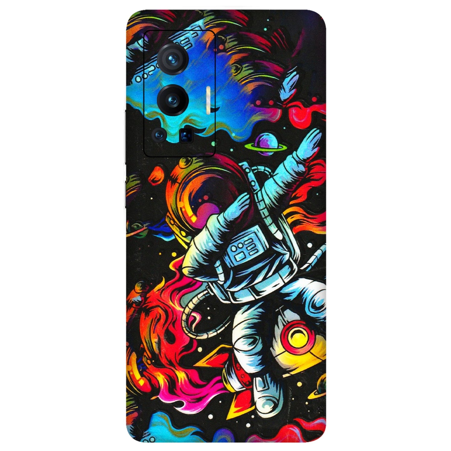 VIVO Z/V/X/T/U/S Series Phone Skins (All Models) - Astronaut Dope - 3D Embossed Finish (L-191) Vivo X70 Pro (5G)