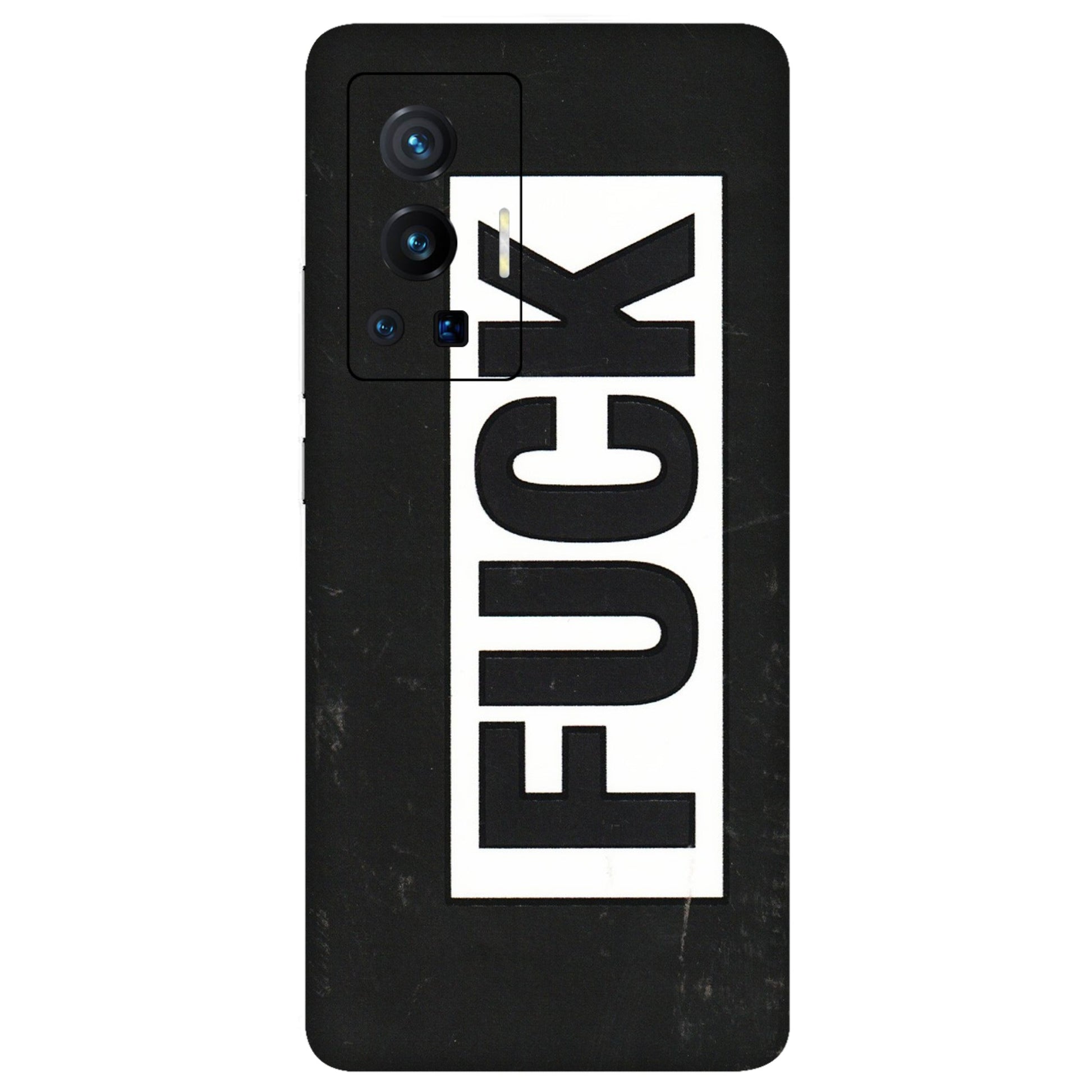 VIVO Z/V/X/T/U/S Series Phone Skins (All Models) - The F Word - 3D Embossed Finish (L-255) Vivo X70 Pro (5G)