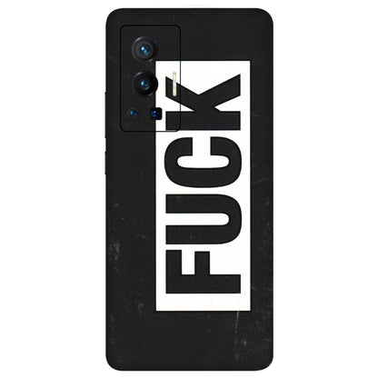 VIVO Z/V/X/T/U/S Series Phone Skins (All Models) - The F Word - 3D Embossed Finish (L-255) Vivo X70 Pro (5G)
