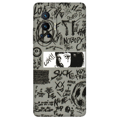 VIVO Z/V/X/T/U/S Series Phone Skins (All Models) - Never Have Love Anime - 3D Embossed Finish (L-260) Vivo X70 Pro (5G)