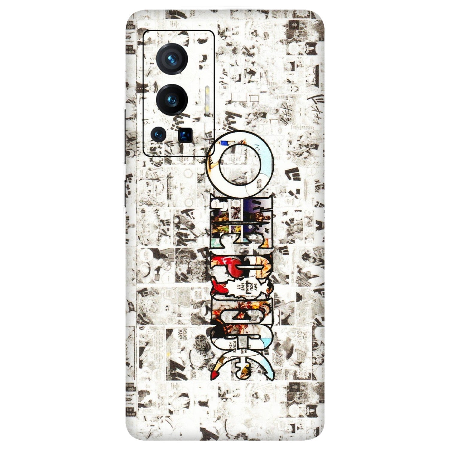 VIVO Z/V/X/T/U/S Series Phone Skins (All Models) - One Piece Manga - 3D Embossed Finish (L-26) Vivo X70 Pro (5G)