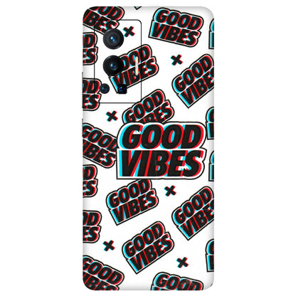 VIVO Z/V/X/T/U/S Series Phone Skins (All Models) - Good Vibes - 3D Embossed Finish (L-282) Vivo X70 Pro (5G)