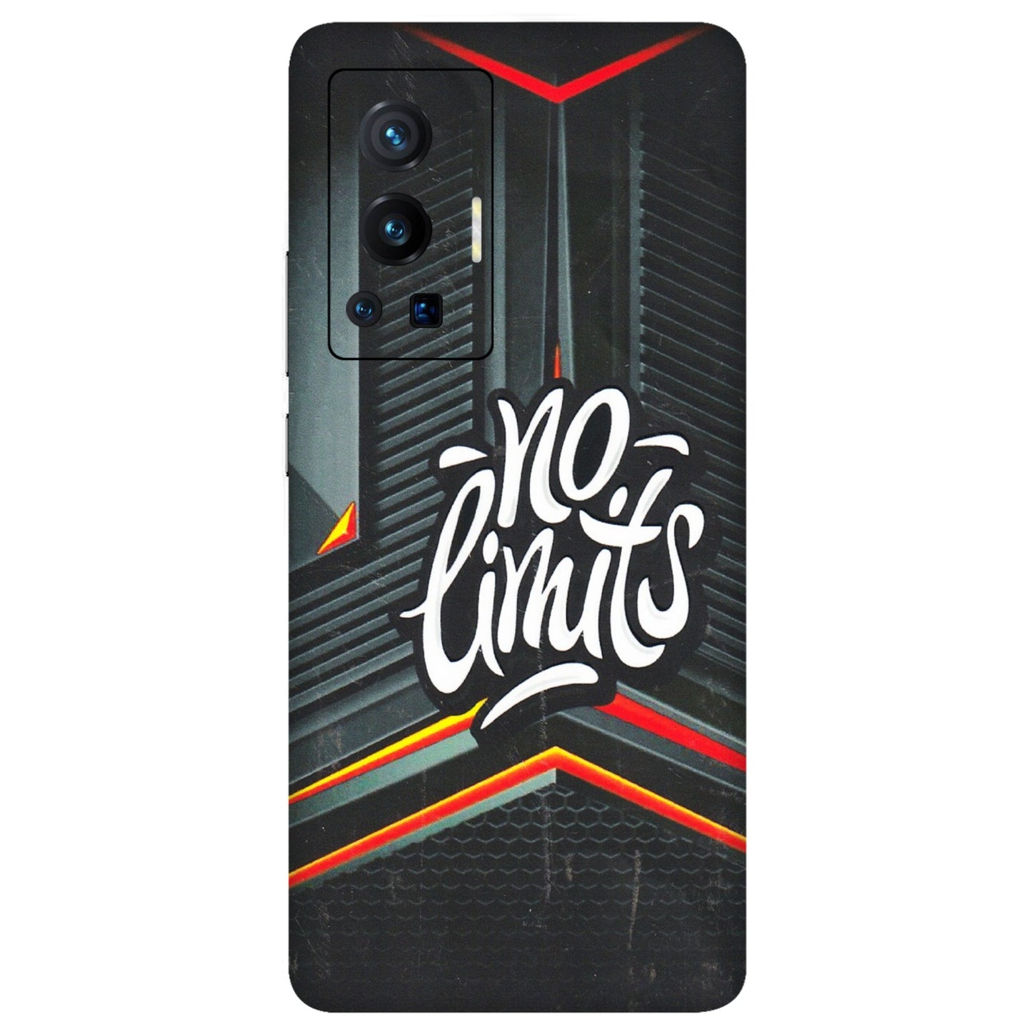 VIVO Z/V/X/T/U/S Series Phone Skins (All Models) - No Limits - 3D Embossed Finish (L-286) Vivo X70 Pro (5G)