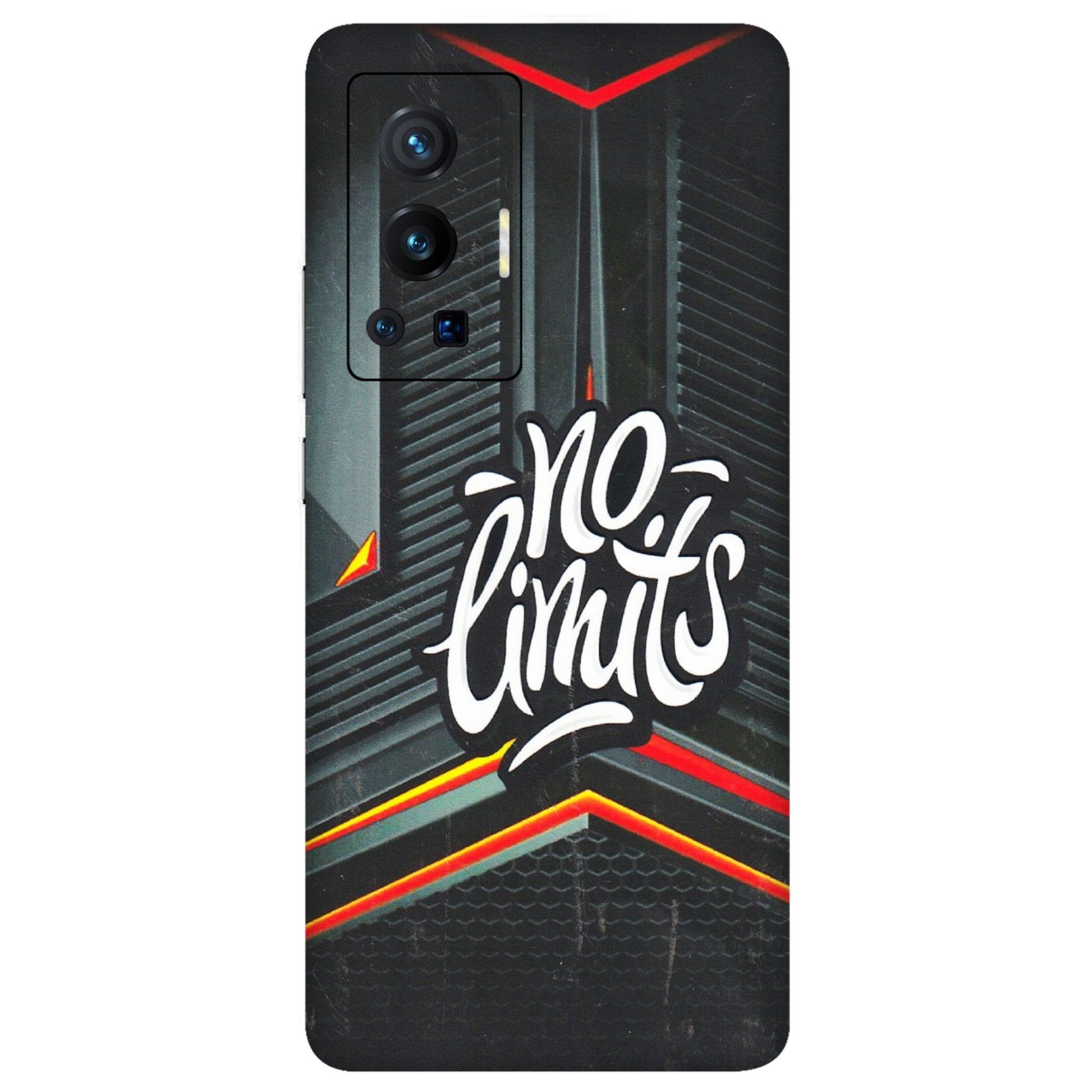 VIVO Z/V/X/T/U/S Series Phone Skins (All Models) - No Limits - 3D Embossed Finish (L-286) Vivo X70 Pro (5G)