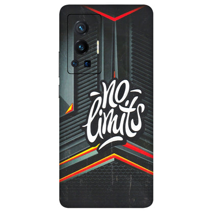 VIVO Z/V/X/T/U/S Series Phone Skins (All Models) - No Limits - 3D Embossed Finish (L-286) Vivo X70 Pro (5G)