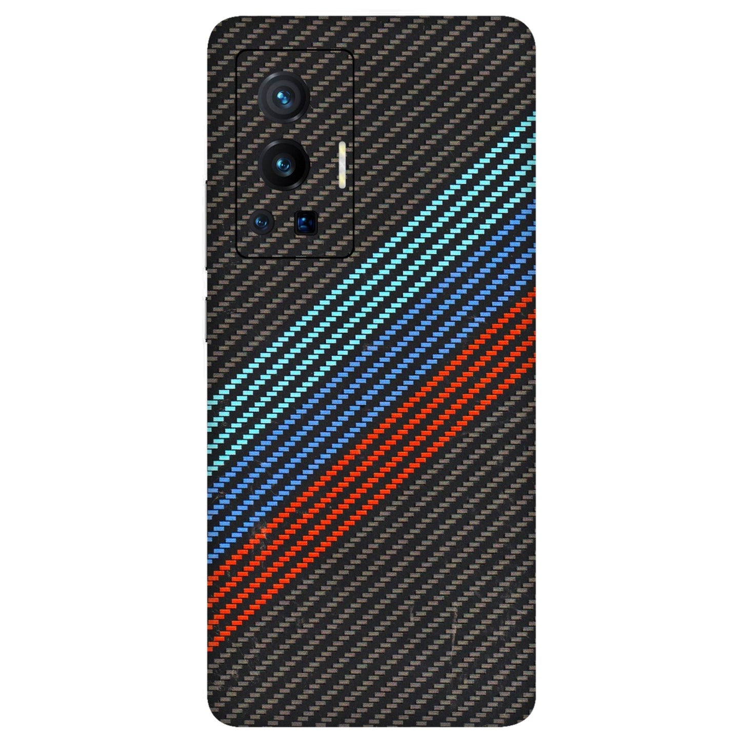 VIVO Z/V/X/T/U/S Series Phone Skins (All Models) - Carbon BM - 3D Embossed Finish (L-302) Vivo X70 Pro (5G)
