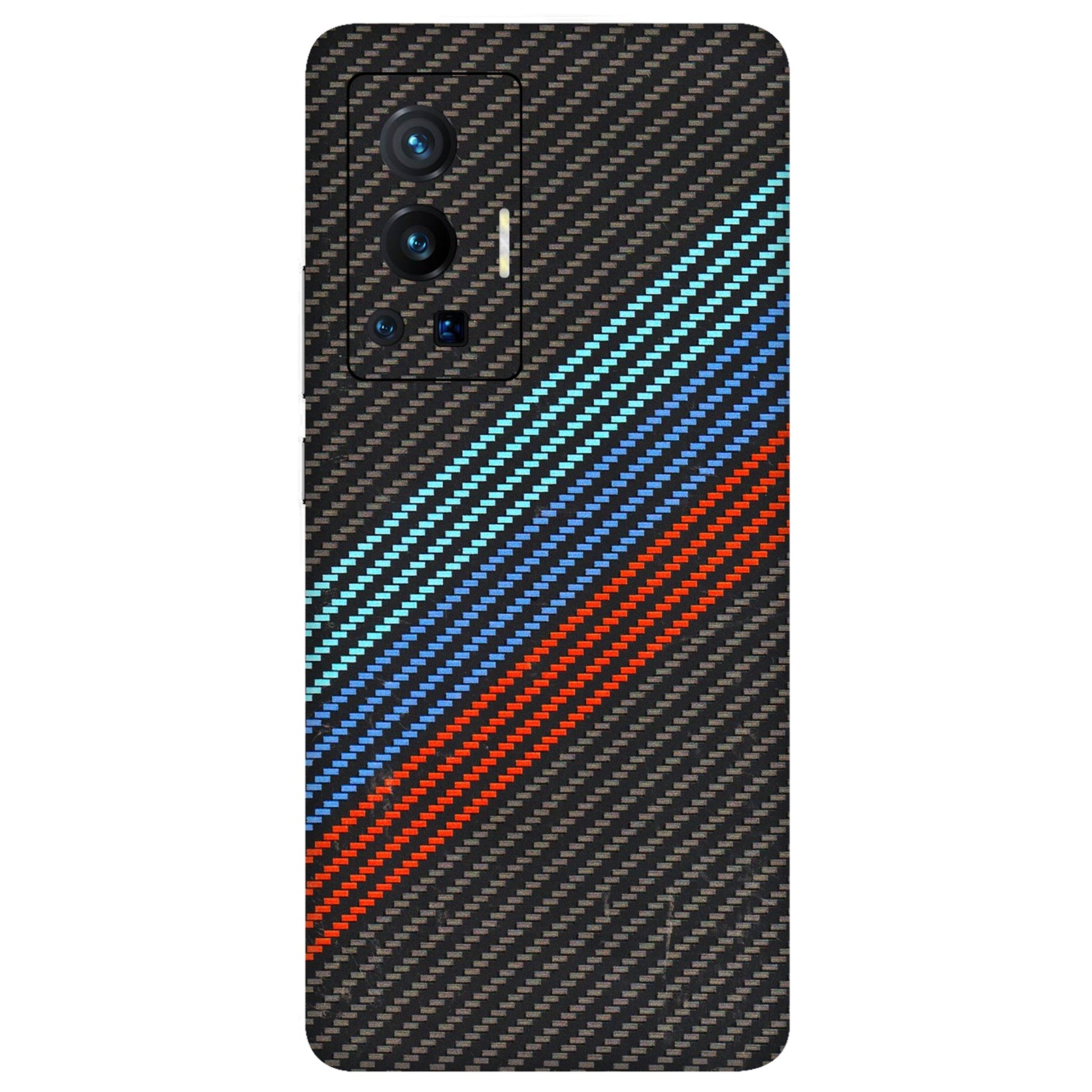 VIVO Z/V/X/T/U/S Series Phone Skins (All Models) - Carbon BM - 3D Embossed Finish (L-302) Vivo X70 Pro (5G)