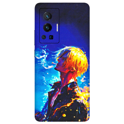 VIVO Z/V/X/T/U/S Series Phone Skins (All Models) - Sanji Vinsmoke One Piece - 3D Embossed Finish (L-319) Vivo X70 Pro (5G)