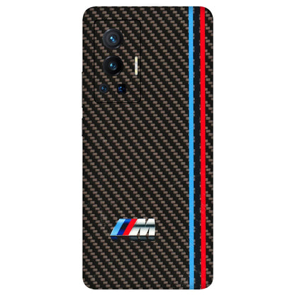 VIVO Z/V/X/T/U/S Series Phone Skins (All Models) - BM Carbon Fiber Feels - 3D Embossed Finish (L-38) Vivo X70 Pro (5G)