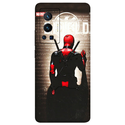 VIVO Z/V/X/T/U/S Series Phone Skins (All Models) - Deadpool - 3D Embossed Finish (L-56) Vivo X70 Pro (5G)