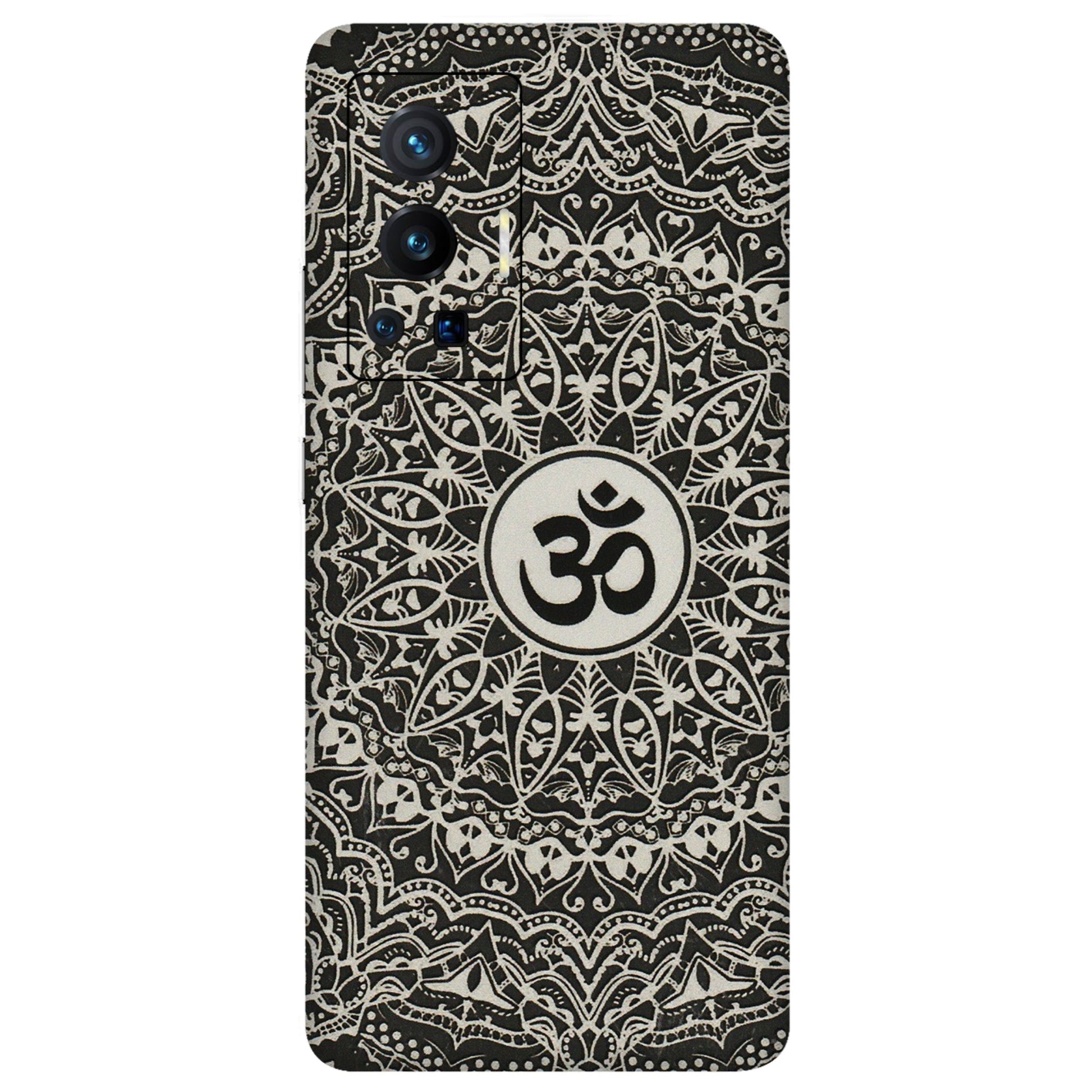 VIVO Z/V/X/T/U/S Series Phone Skins (All Models) - Aum Elegant Mandala - 3D Embossed Finish (L-62) Vivo X70 Pro (5G)