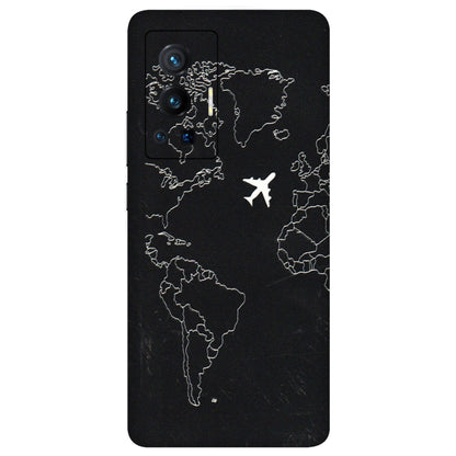 VIVO Z/V/X/T/U/S Series Phone Skins (All Models) - Never Ending Travel - 3D Embossed Finish (L-79) Vivo X70 Pro (5G)