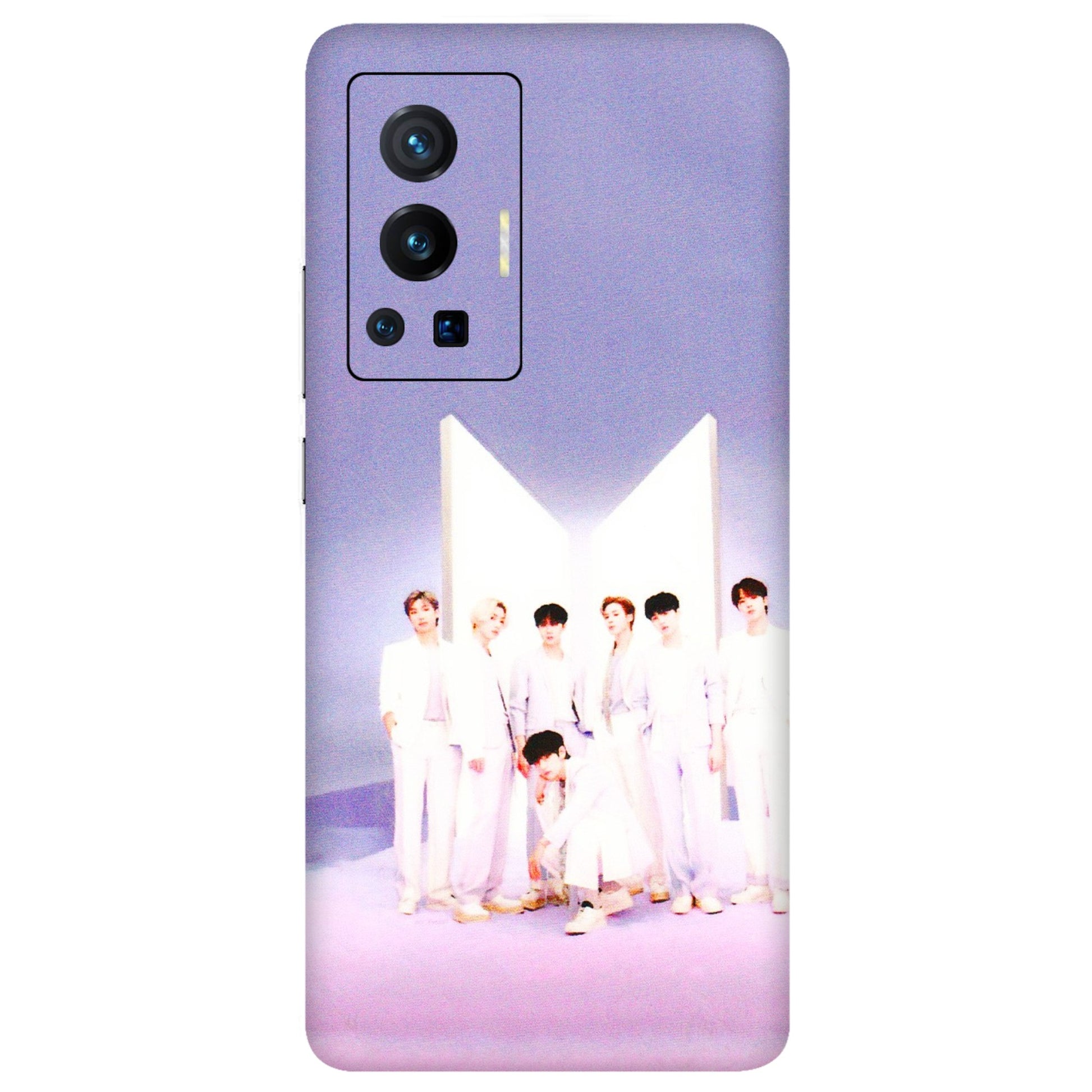 VIVO Z/V/X/T/U/S Series Phone Skins (All Models) - BTS - 3D Embossed Finish (L-94) Vivo X70 Pro (5G)
