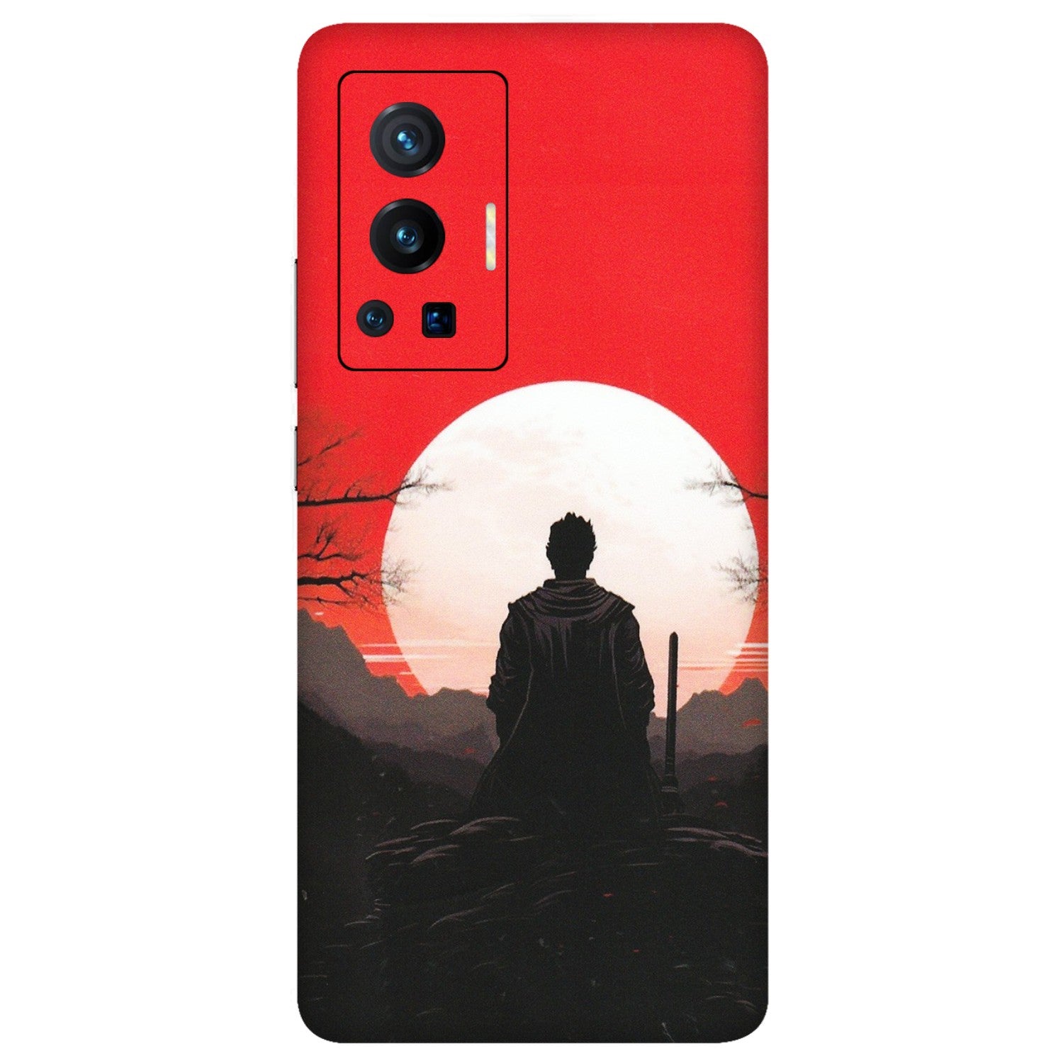 VIVO Z/V/X/T/U/S Series Phone Skins (All Models) - Samurai Anime - Matte Finish (M-141) Vivo X70 Pro (5G)