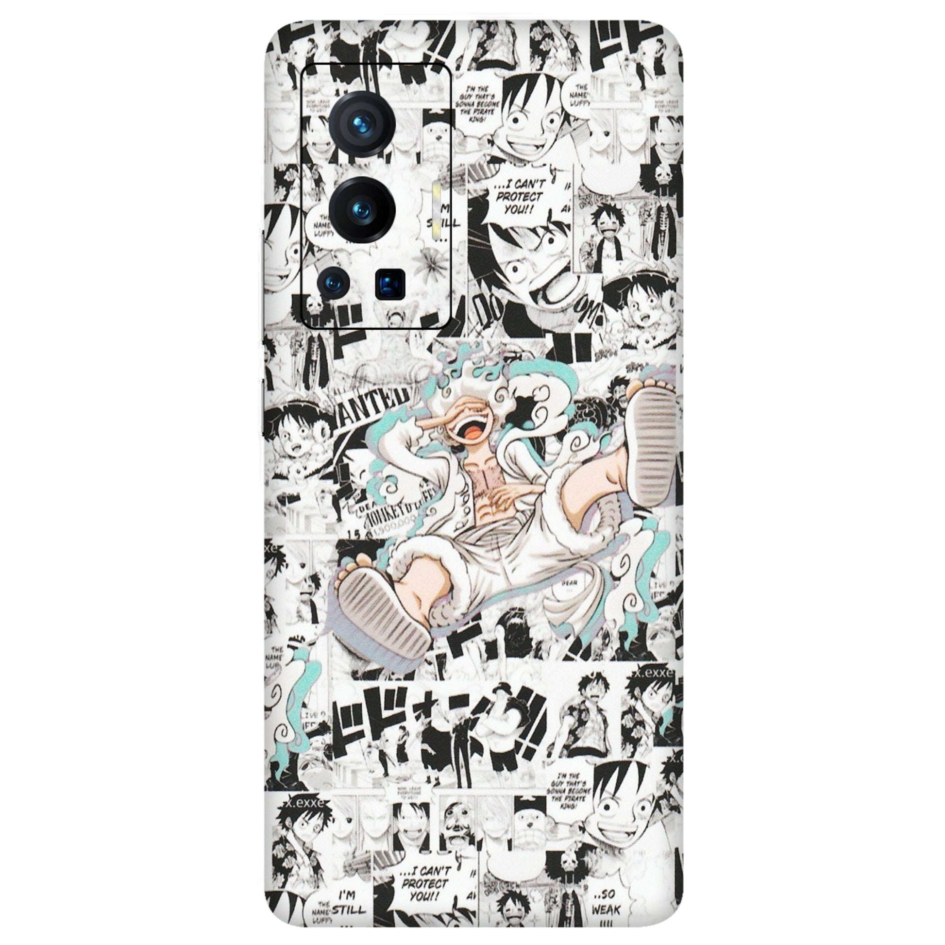VIVO Z/V/X/T/U/S Series Phone Skins (All Models) - One Piece Comic - Matte Finish (M-168) Vivo X70 Pro (5G)