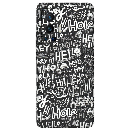VIVO Z/V/X/T/U/S Series Phone Skins (All Models) - Hi Hello Doodles - Matte Finish (M-25) Vivo X70 Pro (5G)