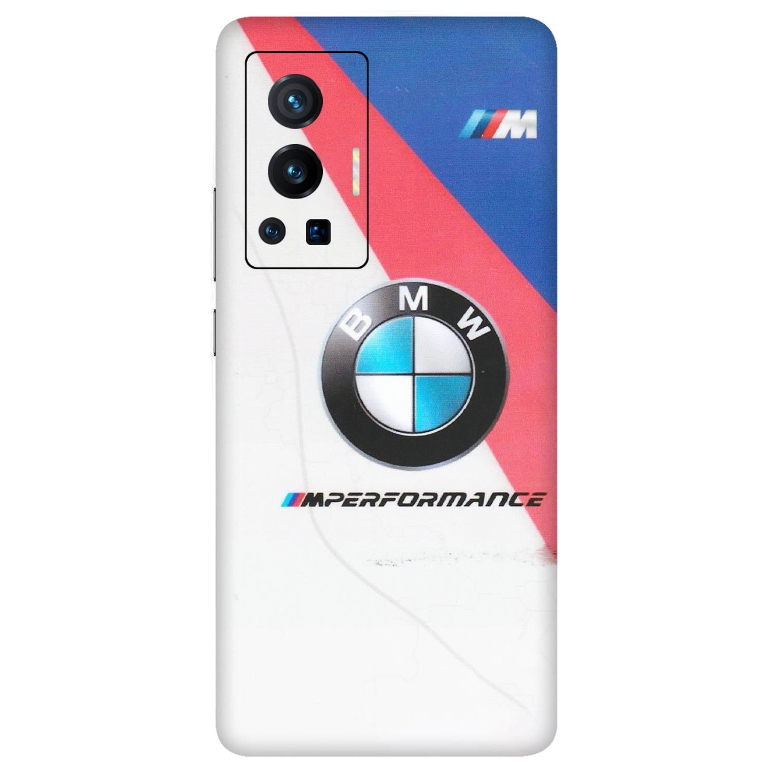 VIVO Z/V/X/T/U/S Series Phone Skins (All Models) - BMW Logo Performance - Matte Finish (M-27) Vivo X70 Pro (5G)