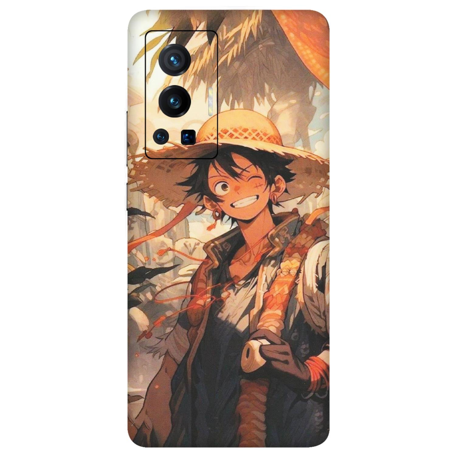 VIVO Z/V/X/T/U/S Series Phone Skins (All Models) - Anime Character Smile - Matte Finish (M-33) Vivo X70 Pro (5G)