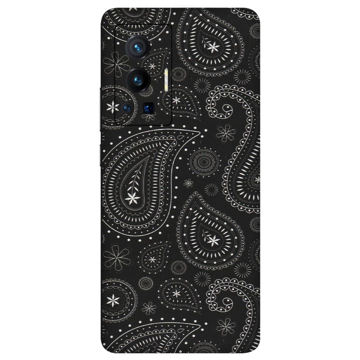 VIVO Z/V/X/T/U/S Series Phone Skins (All Models) - Black Sober Kerry - Matte Finish (M-37) Vivo X70 Pro (5G)