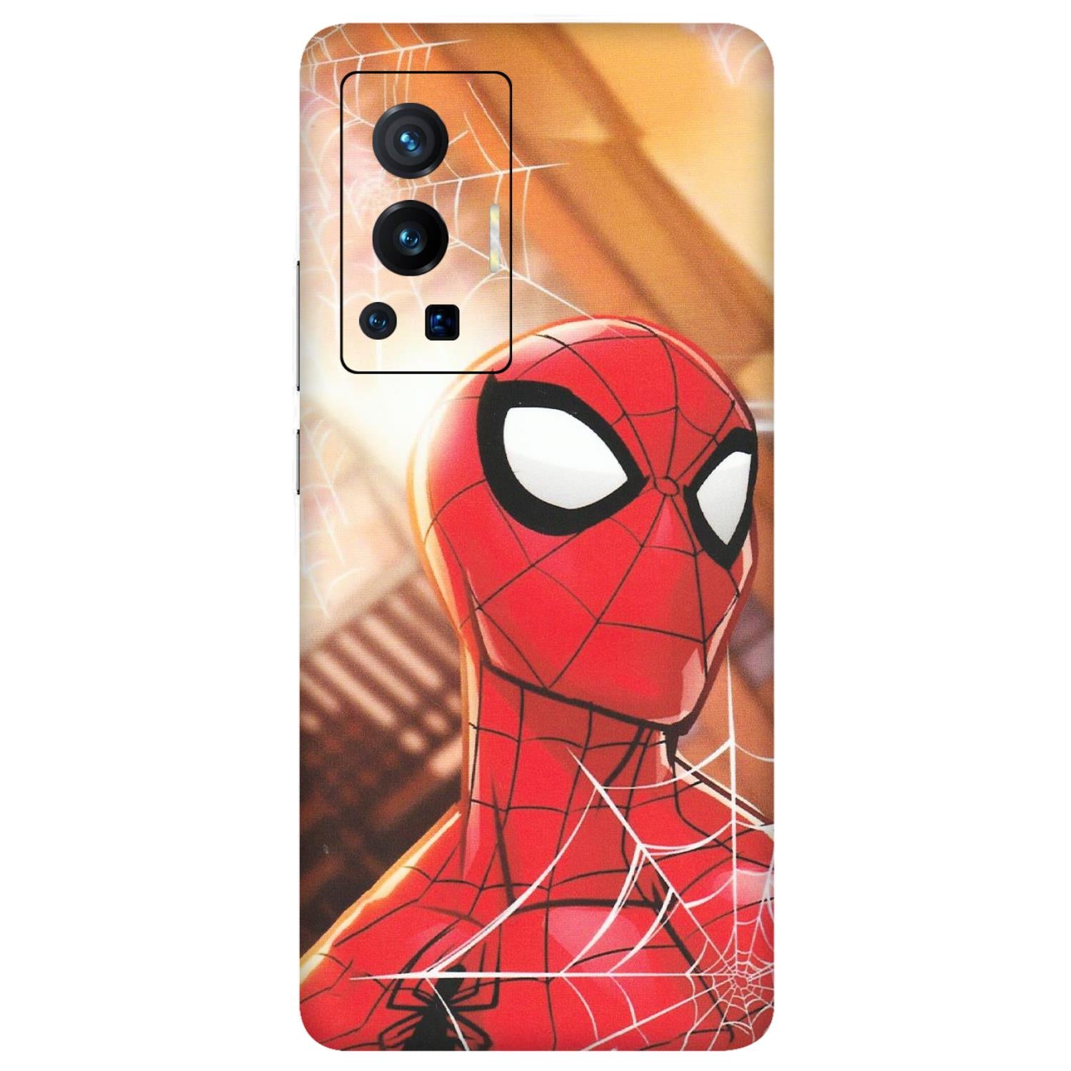 VIVO Z/V/X/T/U/S Series Phone Skins (All Models) - Spiderman Face New - Matte Finish (M-41) Vivo X70 Pro (5G)