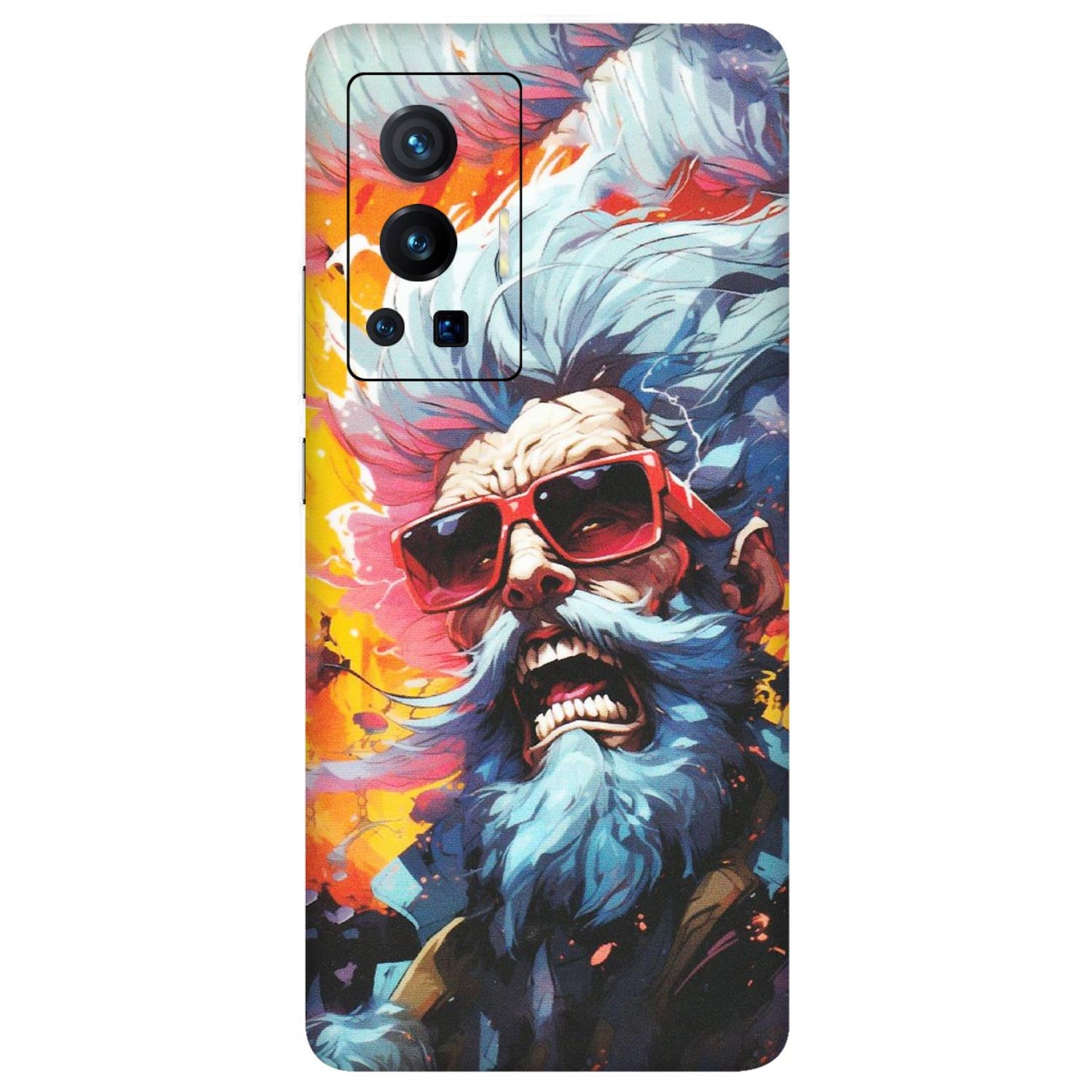 VIVO Z/V/X/T/U/S Series Phone Skins (All Models) - Daddy Cool Character - Matte Finish (M-43) Vivo X70 Pro (5G)
