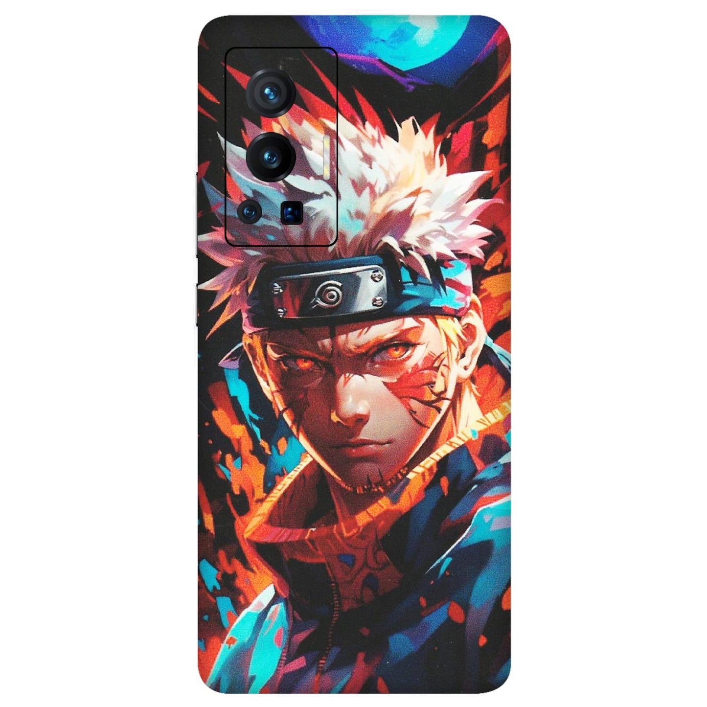 VIVO Z/V/X/T/U/S Series Phone Skins (All Models) - Anime Ferocious Character - Matte Finish (M-44) Vivo X70 Pro (5G)