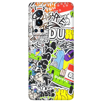 VIVO Z/V/X/T/U/S Series Phone Skins (All Models) - Dope Graffiti - Matte Finish (M-61) Vivo X70 Pro (5G)