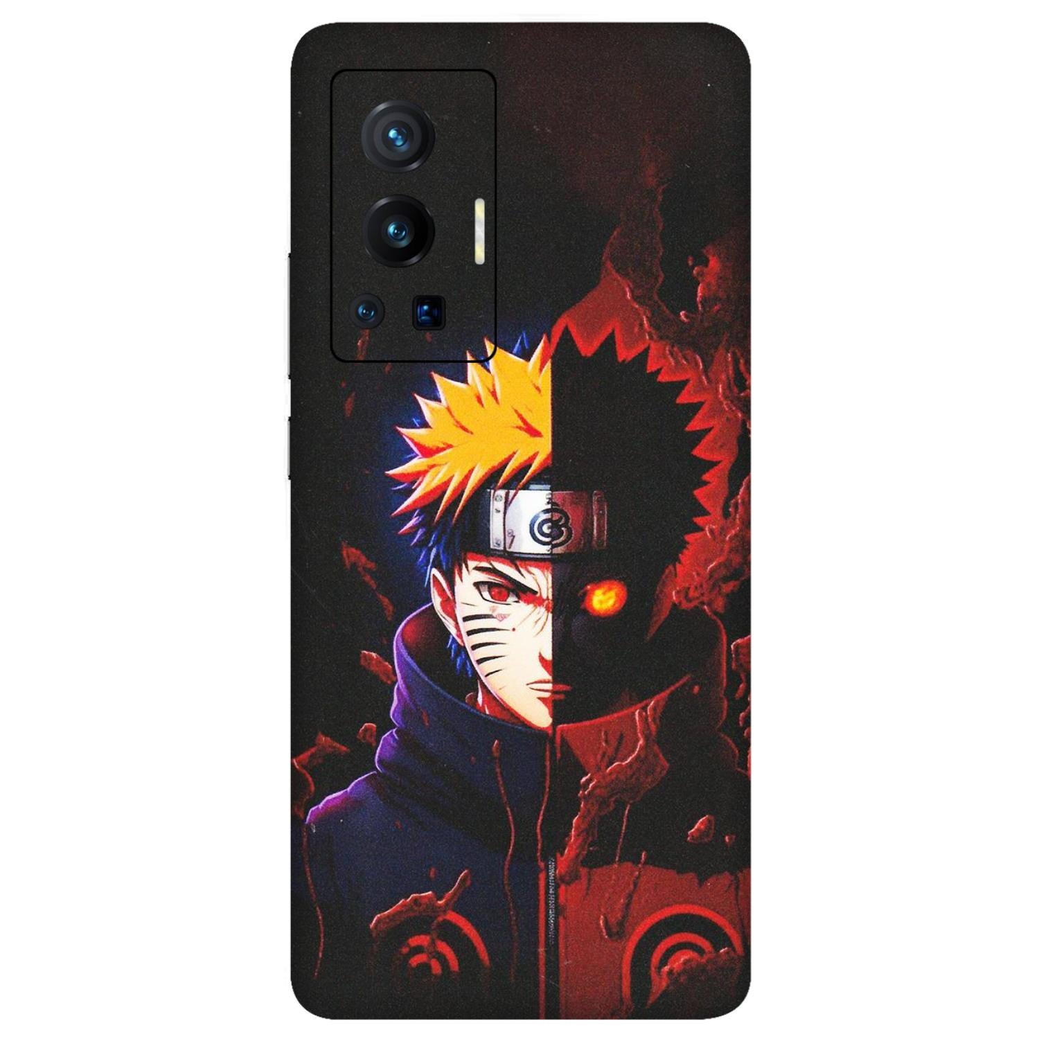 VIVO Z/V/X/T/U/S Series Phone Skins (All Models) - Naruto X Evil - Matte Finish (M-70) Vivo X70 Pro (5G)