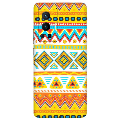 VIVO Z/V/X/T/U/S Series Phone Skins (All Models) - Mexican Abstract - Matte Finish (M-71) Vivo X70 Pro (5G)