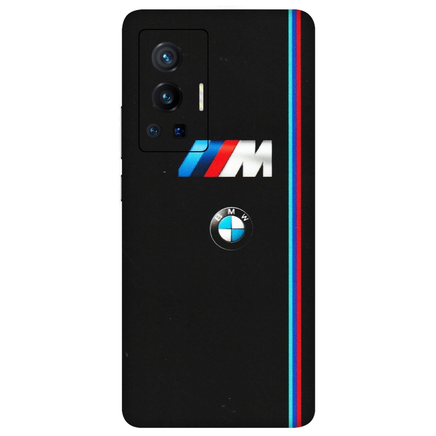 VIVO Z/V/X/T/U/S Series Phone Skins (All Models) - Styling With Black BMW - Matte Finish (M-74) Vivo X70 Pro (5G)