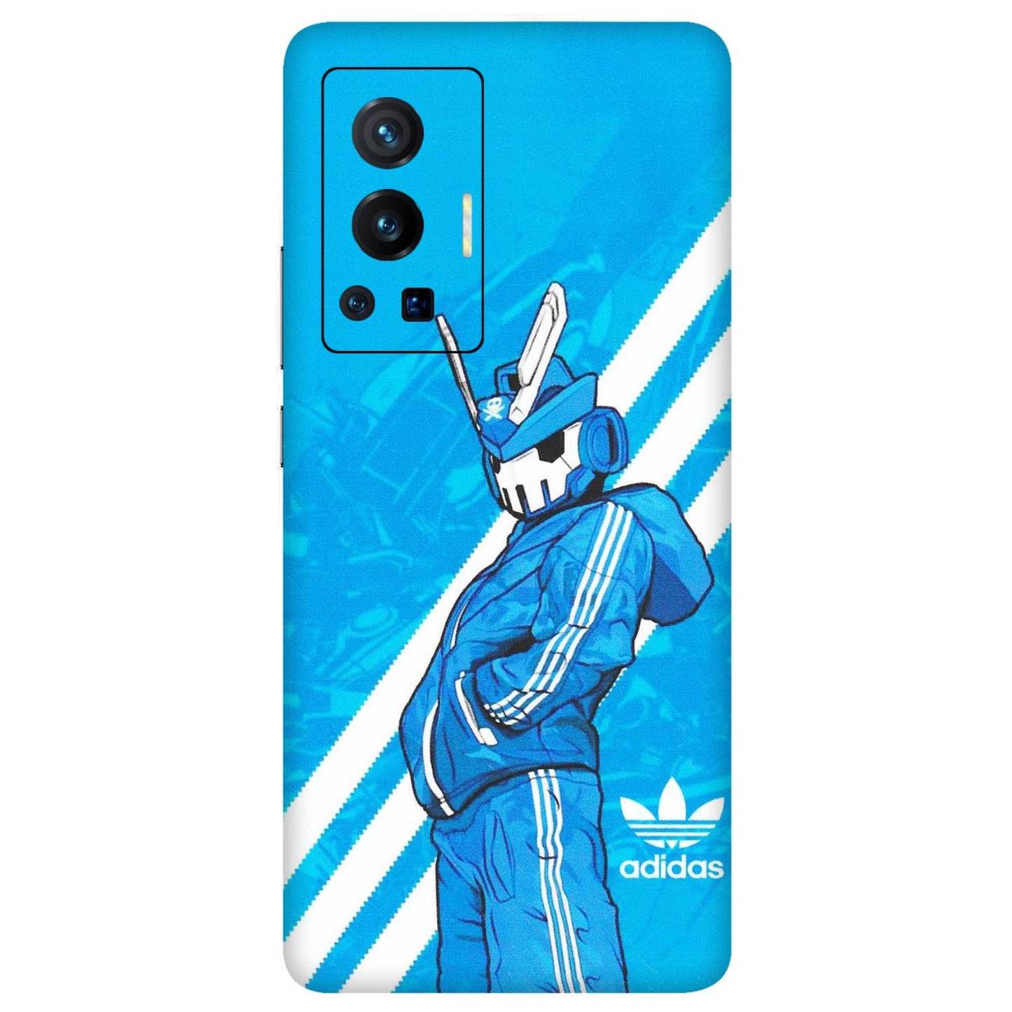VIVO Z/V/X/T/U/S Series Phone Skins (All Models) - Battle of Adidas - Matte Finish (M-98) Vivo X70 Pro (5G)