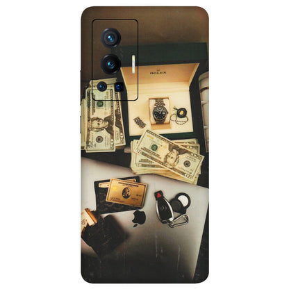 VIVO Z/V/X/T/U/S Series Phone Skins (All Models) - Luxury Lifestyle - Transparent Finish (T-11) Vivo X70 Pro (5G)