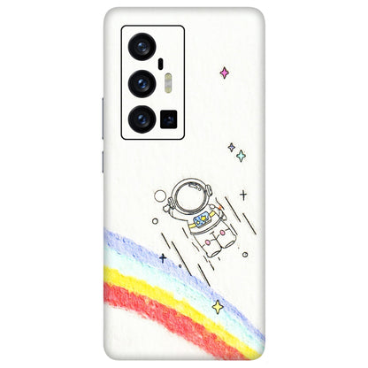 VIVO Z/V/X/T/U/S Series Phone Skins (All Models) - Milkyway Astronaut - 3D Embossed Finish (L-110) Vivo X70 Pro Plus (5G)