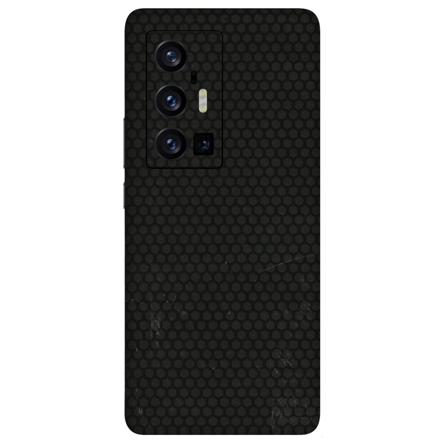 VIVO Z/V/X/T/U/S Series Phone Skins (All Models) - Black honeycomb - 3D Embossed Finish (L-114) Vivo X70 Pro Plus (5G)