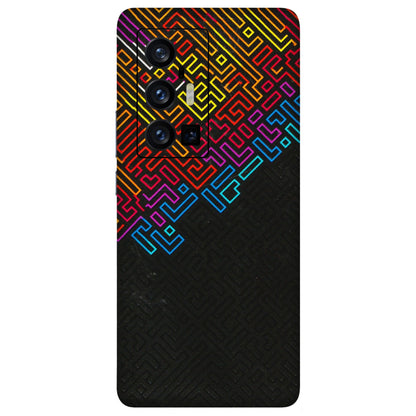 VIVO Z/V/X/T/U/S Series Phone Skins (All Models) - Dotme Pattern Art - 3D Embossed Finish (L-121) Vivo X70 Pro Plus (5G)