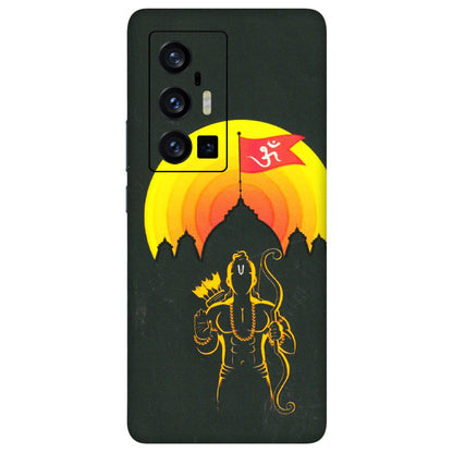 VIVO Z/V/X/T/U/S Series Phone Skins (All Models) - Lord Ram - 3D Embossed Finish (L-132) Vivo X70 Pro Plus (5G)