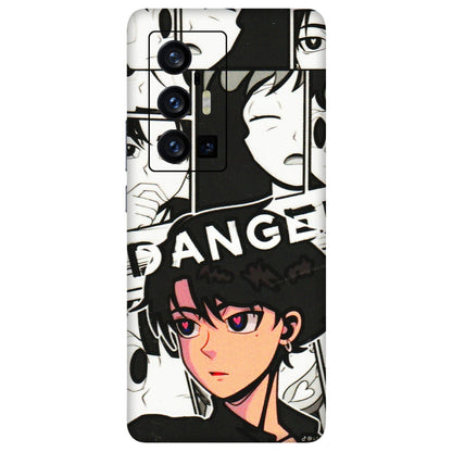 VIVO Z/V/X/T/U/S Series Phone Skins (All Models) - Danger Anime - 3D Embossed Finish (L-155) Vivo X70 Pro Plus (5G)