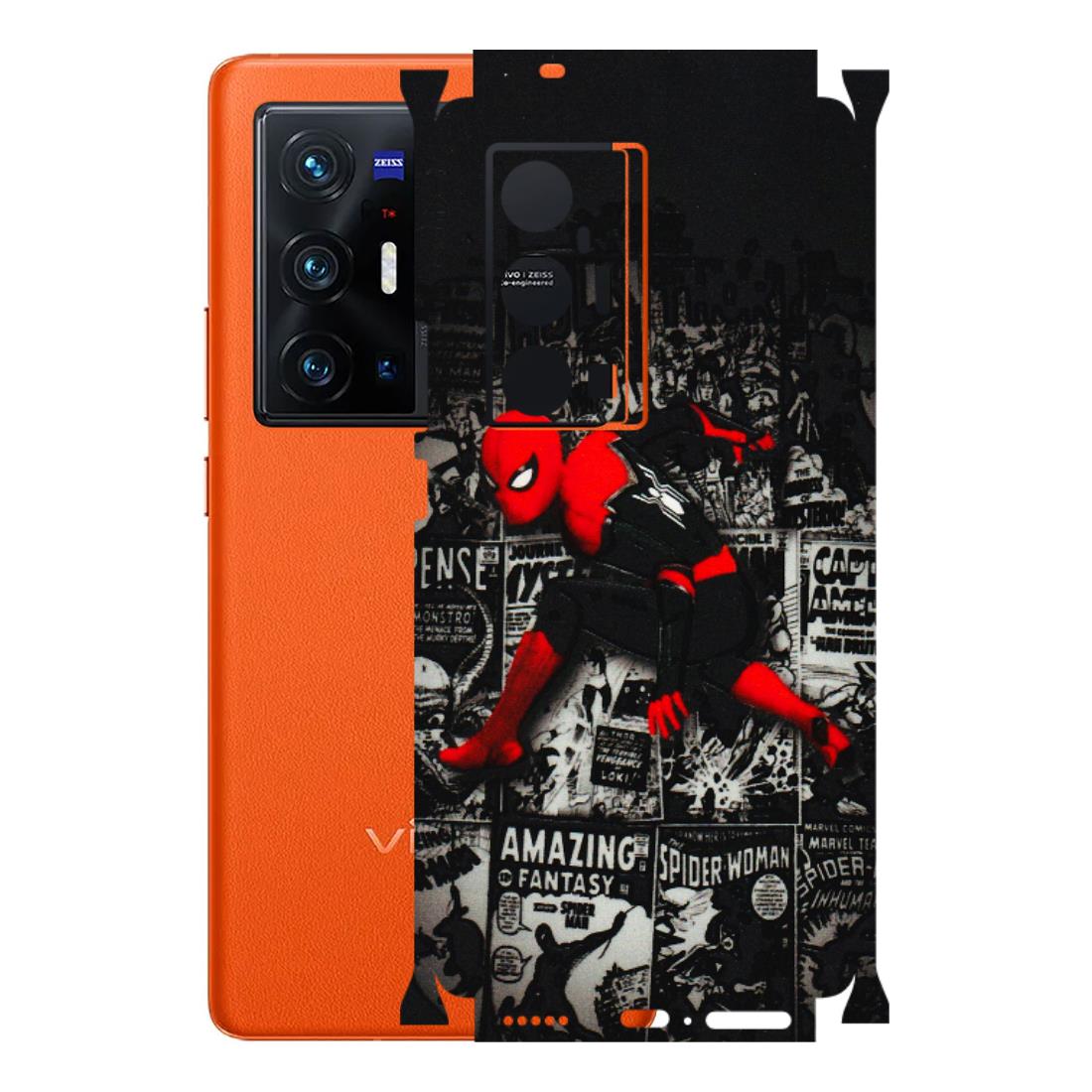 VIVO Z/V/X/T/U/S Series Phone Skins (All Models) - SpiderMan New - 3D Embossed Finish (L-162) Vivo X70 Pro Plus (5G)