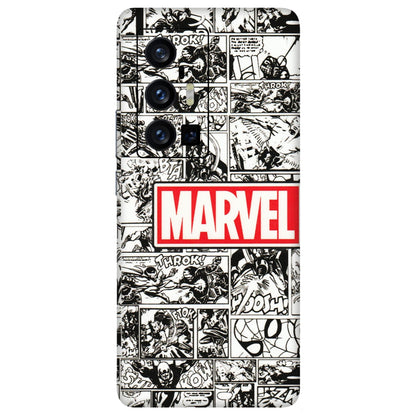 VIVO Z/V/X/T/U/S Series Phone Skins (All Models) - Marvel Comic - 3D Embossed Finish (L-171) Vivo X70 Pro Plus (5G)