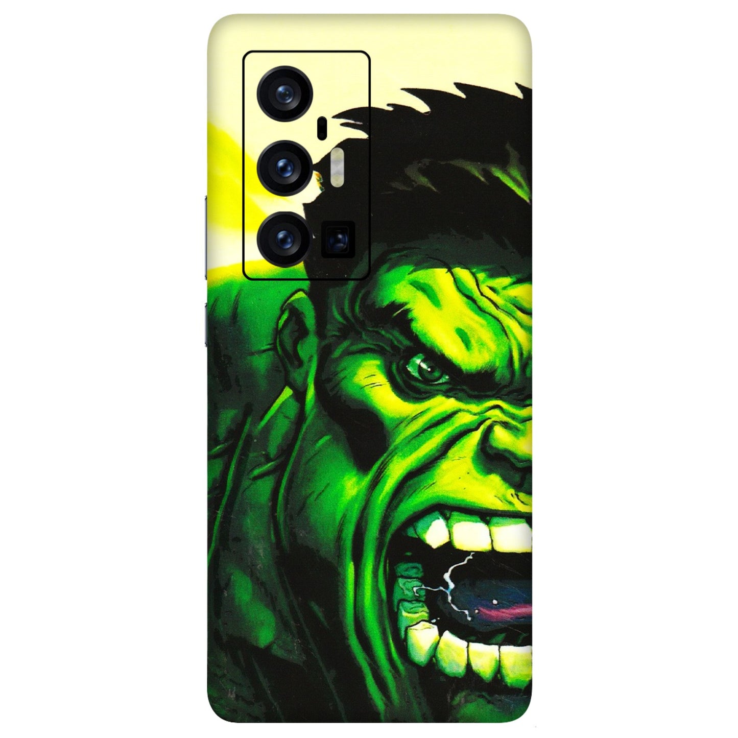 VIVO Z/V/X/T/U/S Series Phone Skins (All Models) - Hulk - 3D Embossed Finish (L-180) Vivo X70 Pro Plus (5G)